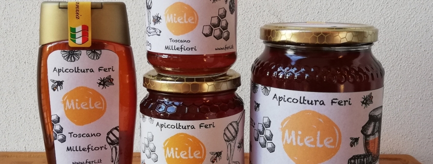 Tuscany honey Miele millefiori grezzo