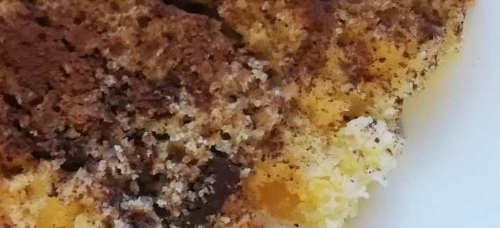 Torta con ricotta e cioccolato al miele