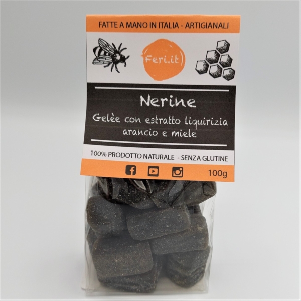 Caramelle liquirizia e miele