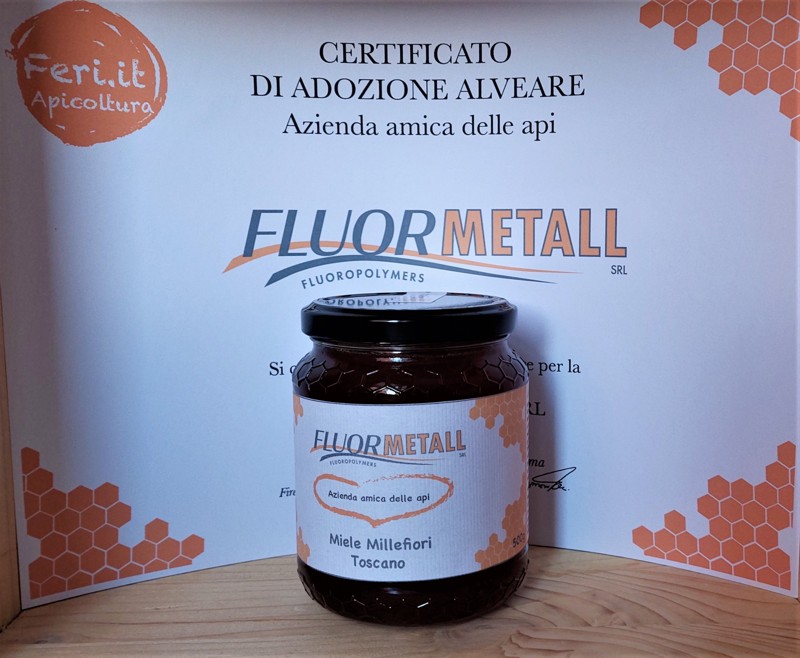 certificato vasetto miele fluormetall small
