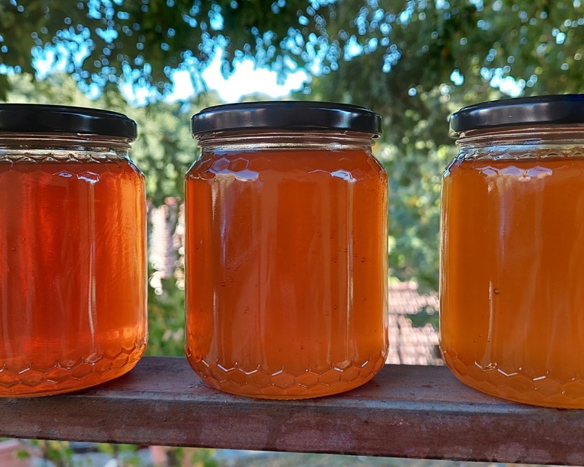smielatura vasetti miele senza etichetta